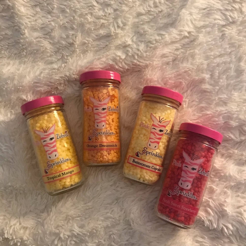 Pink Zebra Sprinkles
